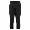 Corsaire Femme Vaude Active 3/4 Pants - Noir