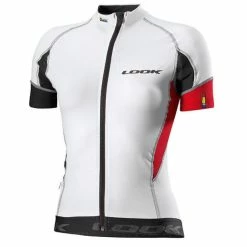 Look Maillot Elle Radiance Blanc/Rouge