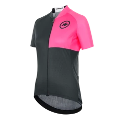 Maillot Route Femme Assos Uma GT Stahlstern Rose Fluo