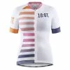 Maillot Route Femme Craft Advanced HMC Endur Graphic Blanc/Glory