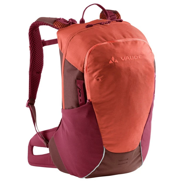 Sac Ă Dos VTT Femme Vaude Tremalzo 12 Rouge Chili